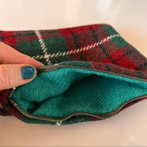 HARRIS TWEED Fabric Pouch - Handmade by Me - 7x6